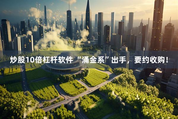 炒股10倍杠杆软件 “涌金系”出手，要约收购！